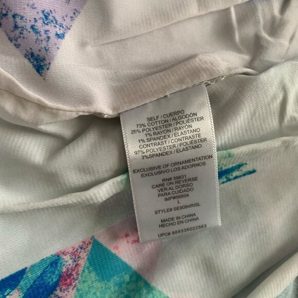 Sam Edelman Denim Cropped Moto Vest Blue Women's Sleeveless Jean Jacket- L-- NWT - Picture 12 of 12